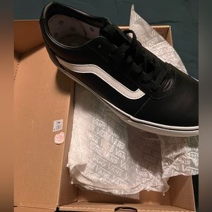 Vans Faux Leather Platform